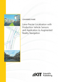 Lane-Precise Localization with Production Vehicle Sensors and Application to Augmented Reality Navigation