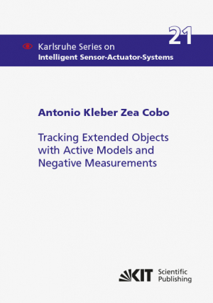 Tracking Extended Objects with Active Models and Negative Measurements