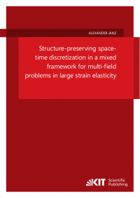 Structure-preserving space-time discretization in a mixed framework for multi-field problems in large strain elasticity