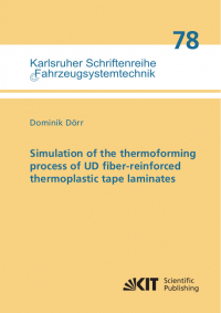 Simulation of the thermoforming process of UD fiber-reinforced thermoplastic tape laminates