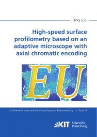 High-speed surface profilometry based on an adaptive microscope with axial chromatic encoding