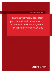Thermodynamically consistent space-time discretization of non-isothermal mechanical systems in the framework of GENERIC