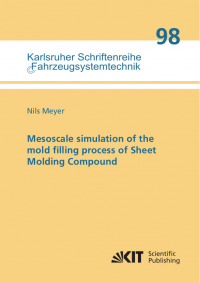 Mesoscale simulation of the mold filling process of Sheet Molding Compound