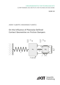 On the Influence of Piecewise Defined Contact Geometries on Friction Dampers