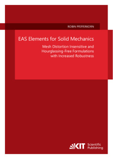 EAS Elements for Solid Mechanics – Mesh Distortion Insensitive and Hourglassing-Free Formulations with Increased Robustness