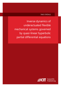 Inverse dynamics of underactuated flexible mechanical systems governed by quasi-linear hyperbolic partial differential equations