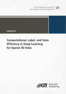 Computational, Label, and Data Efficiency in Deep Learning for Sparse 3D Data