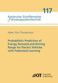 Probabilistic Prediction of Energy Demand and Driving Range for Electric Vehicles with Federated Learning