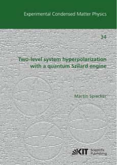 Two-level system hyperpolarization with a quantum Szilard engine