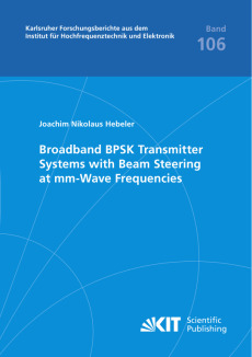 Broadband BPSK Transmitter Systems with Beam Steering at mm-Wave Frequencies