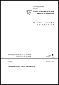 Cladded steel for clutch disc carriers