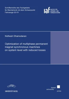 Optimization of multiphase permanent magnet synchronous machines on system level with reduced losses