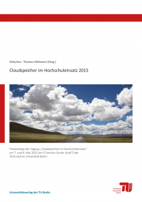 Cloudspeicher im Hochschuleinsatz 2015