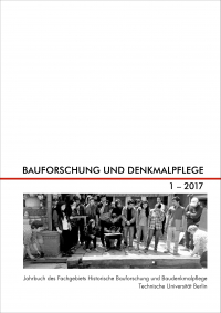 Bauforschung und Denkmalpflege 1.2017
