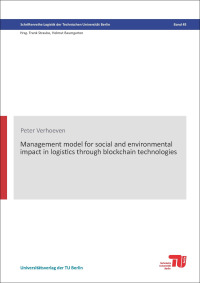 Management model for social and environmental impact in logistics through blockchain technologies