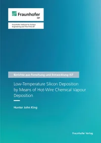Low-Temperature Silicon Deposition by Means of Hot-Wire Chemical Vapour Deposition