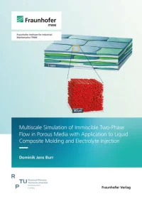 Multiscale Simulation of Immiscible Two-Phase Flow in Porous Media with Application to Liquid Composite Molding and Electrolyte Injection