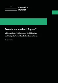 Transformation durch Tugend?