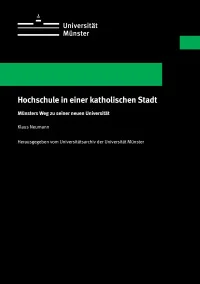 Hochschule in einer katholischen Stadt