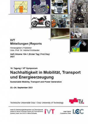 18. Tagung Nachhaltigkeit in Mobilität, Transport und Energieerzeugung (vormals “Der Arbeitsprozess des Verbrennungsmotors”);