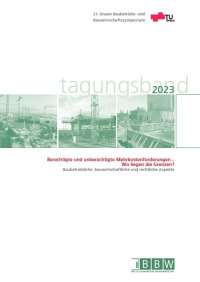 21. Grazer Baubetriebs- und Bauwirtschaftssymposium, Tagungsband 2023
