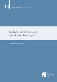 Methode und Methodologie quantitativer Textanalyse