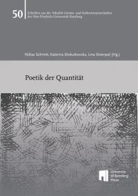 Poetik der Quantität
