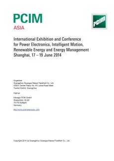International Exhibition and Conference for Power Electronics, Intelligent Motion, Renewable Energy and Energy Management 2014