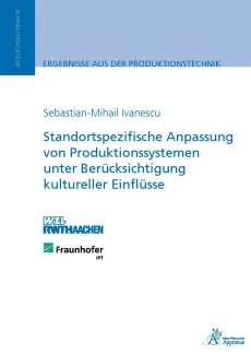 Standortspezifische Anpassung von Produktionssystemen unter Berücksichtigung kultureller Einflüsse