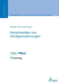 Feinschneiden von Schrägverzahnungen