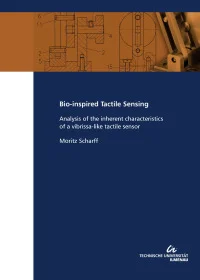 Bio-inspired Tactile Sensing