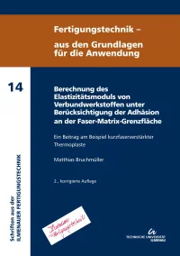 Berechnung des Elastizitätsmoduls von Verbundwerkstoffen unter Berücksichtigung der Adhäsion an der Faser-Matrix-Grenzfläche