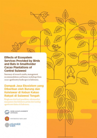 Effects of Ecosystem Services Provided by Birds and Bats in Smallholder Cacao Plantations of Central Sulawesi