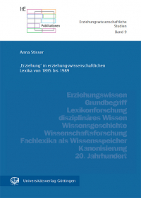 'Erziehung' in erziehungswissenschaftlichen Lexika von 1895 bis 1989