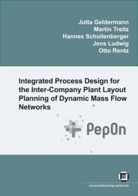Integrated Process Design for the Inter-Company Plant Layout Planning of Dynamic Mass Flow Networks