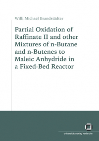 Partial oxidation of raffinate II and other mixtures of n-butane and n-butenes to maleic anhydride in a fixed-bed reactor