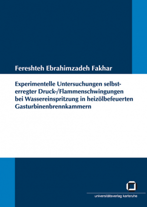 Experimentelle Untersuchungen selbsterregter Druck-/Flammenschwingungen bei Wassereinspritzung in heizölbefeuerten Gasturbinenbrennkammern