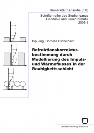 Refraktionskorrekturbestimmung durch Modellierung des Impuls- und Wärmeflusses in der Rauhigkeitsschicht