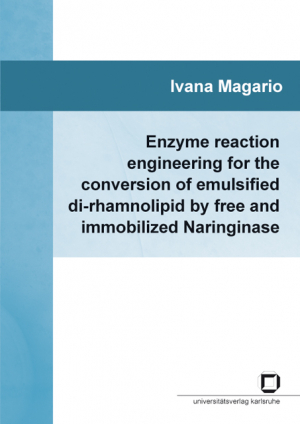 Enzyme reaction engineering for the conversion of emulsified di-rhamnolipid by free and immobilized Naringinase