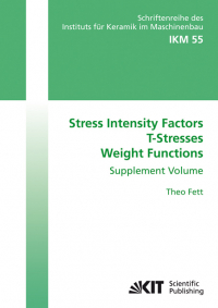 Stress intensity factors, T-stresses, weight functions : Supplement Volume