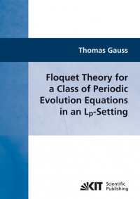 Floquet theory for a class of periodic evolution equations in an Lp-setting
