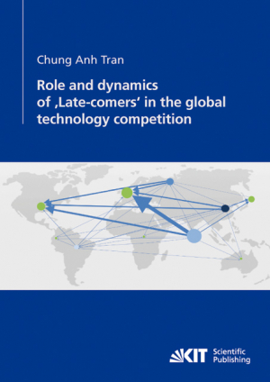 Role and dynamics of ‘late-comers’ in the global technology competition