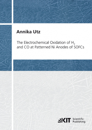 The Electrochemical Oxidation of H2 and CO at Patterned Ni Anodes of SOFCs