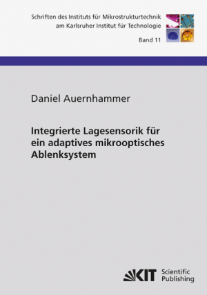 Integrierte Lagesensorik für ein adaptives mikrooptisches Ablenksystem