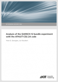 Analysis of the QUENCH-12 bundle experiment with the ATHLET-CD2.2A code (KIT Scientific Reports ; 7622)