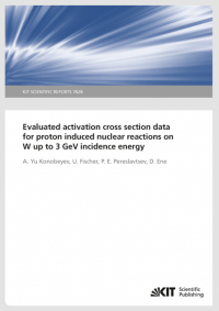 Evaluated activation cross section data for proton induced nuclear reactions on W up to 3 GeV incidence energy (KIT Scientific Reports ; 7628)