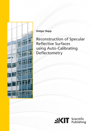 Reconstruction of Specular Reflective Surfaces using Auto-Calibrating Deflectometry