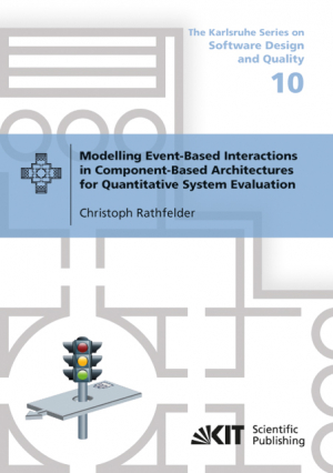 Modelling Event-Based Interactions in Component-Based Architectures for Quantitative System Evaluation