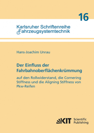 Der Einfluss der Fahrbahnoberflächenkrümmung auf den Rollwiderstand, die Cornering Stiffness und die Aligning Stiffness von Pkw-Reifen