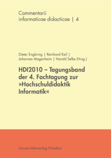 HDI2010 – Tagungsband der 4. Fachtagung zur “Hochschuldidaktik Informatik”